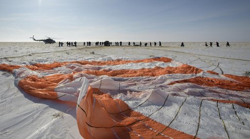 Expedition 61 Soyuz Landing