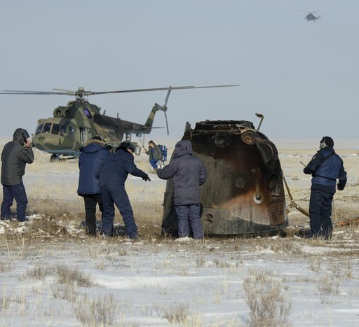 Expedition 61 Soyuz Landing