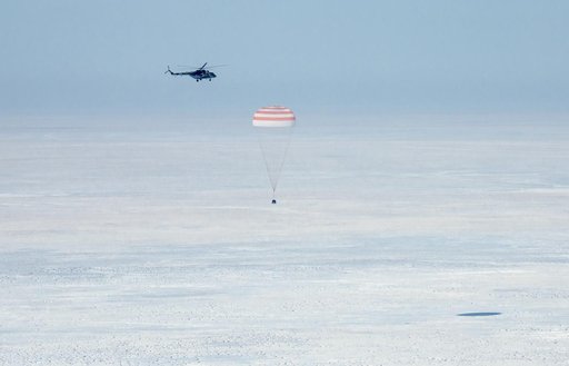 Expedition 61 Soyuz Landing