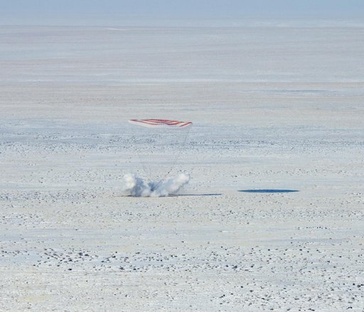 Expedition 61 Soyuz Landing