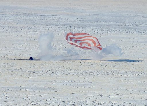 Expedition 61 Soyuz Landing