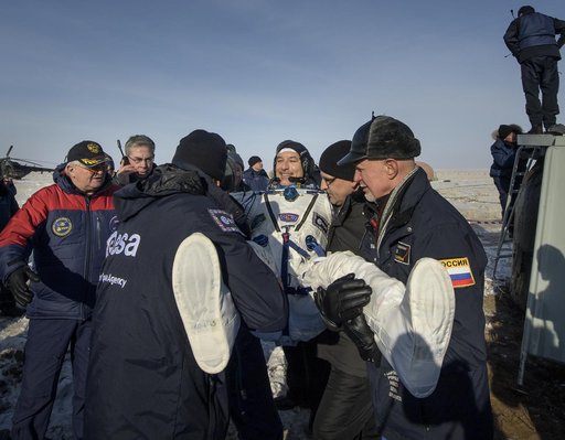Expedition 61 Soyuz Landing