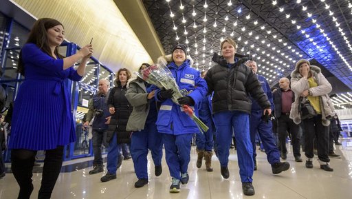 Expedition 61 Soyuz Landing
