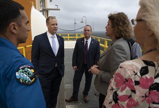 NASA Administrator at Stennis Space Center