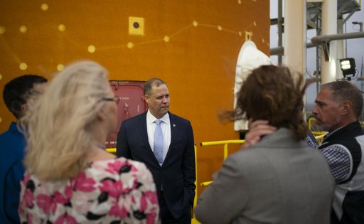 NASA Administrator at Stennis Space Center