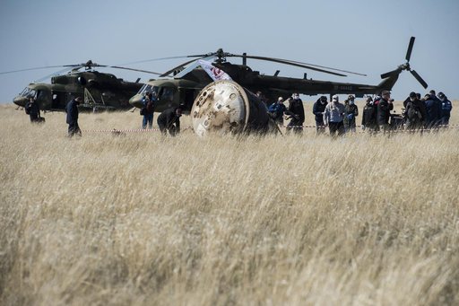Expedition 62 Soyuz Landing