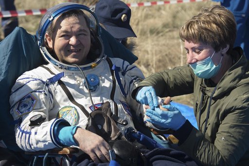 Expedition 62 Soyuz Landing
