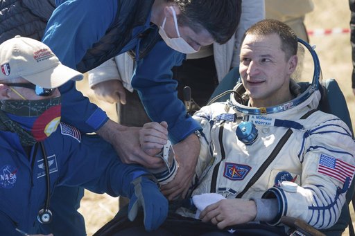 Expedition 62 Soyuz Landing
