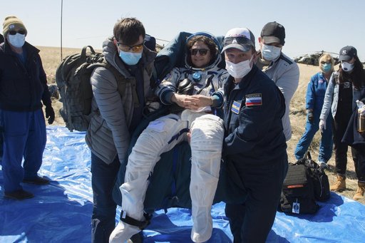 Expedition 62 Soyuz Landing