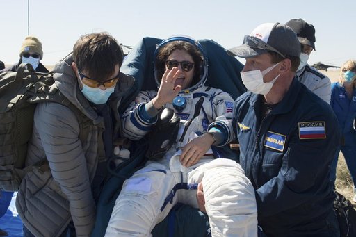 Expedition 62 Soyuz Landing