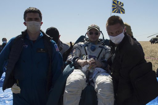 Expedition 62 Soyuz Landing