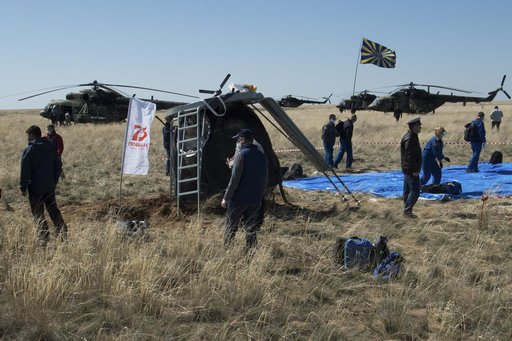 Expedition 62 Soyuz Landing