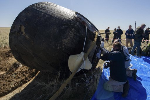Expedition 62 Soyuz Landing