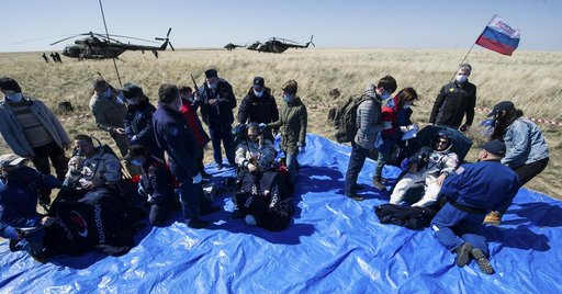 Expedition 62 Soyuz Landing