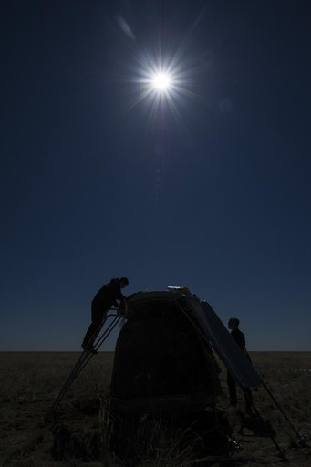 Expedition 62 Soyuz Landing