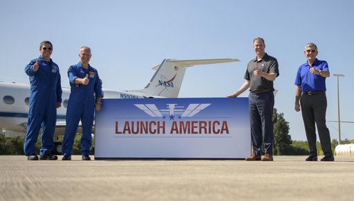 SpaceX Demo-2 Crew Arrival