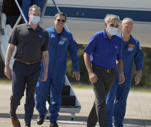 SpaceX Demo-2 Crew Arrival