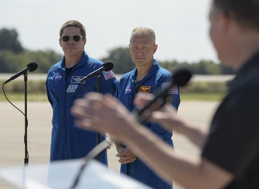 SpaceX Demo-2 Crew Arrival