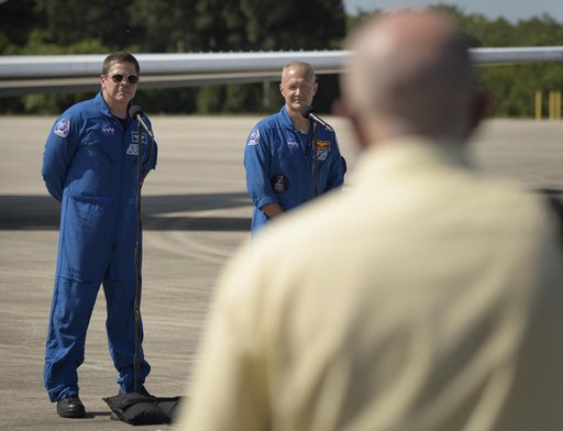 SpaceX Demo-2 Crew Arrival