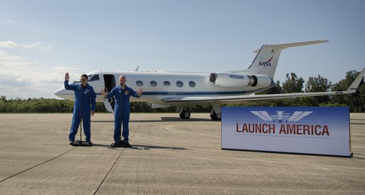 SpaceX Demo-2 Crew Arrival