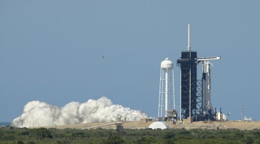 SpaceX Demo-2 Static Fire