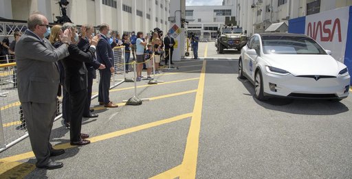 SpaceX Demo-2 Crew Walkout