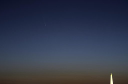 Comet NEOWISE Over Washington