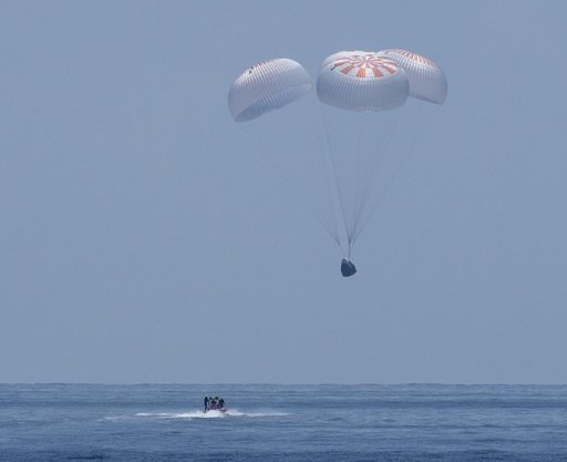SpaceX Demo-2 Landing