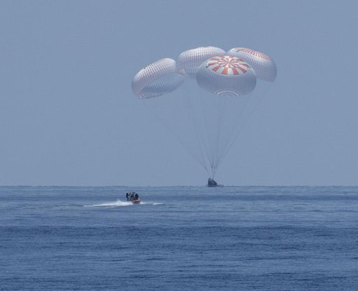 SpaceX Demo-2 Landing