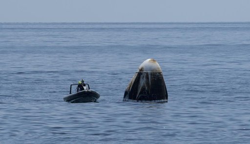SpaceX Demo-2 Landing