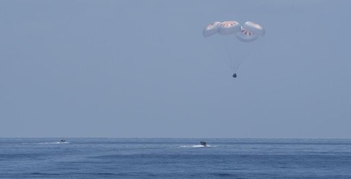 SpaceX Demo-2 Landing