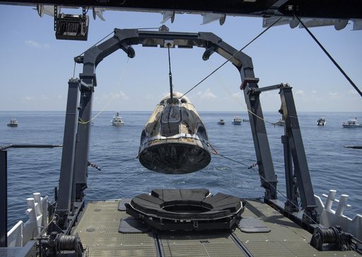 SpaceX Demo-2 Landing