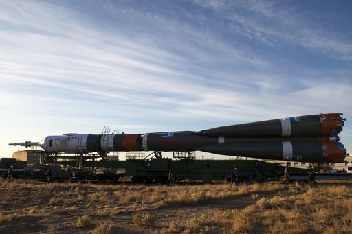 Expedition 64 Soyuz Rollout