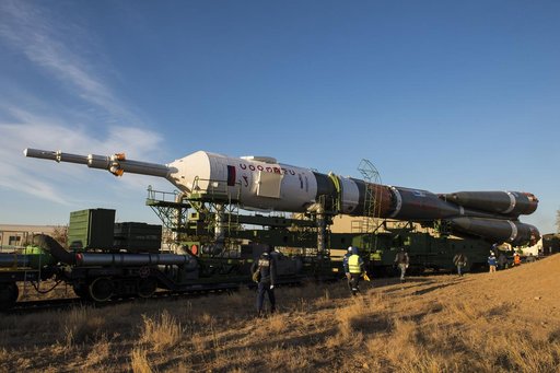Expedition 64 Soyuz Rollout