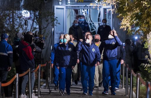 Expedition 64 Cosmonaut Hotel Depatrure