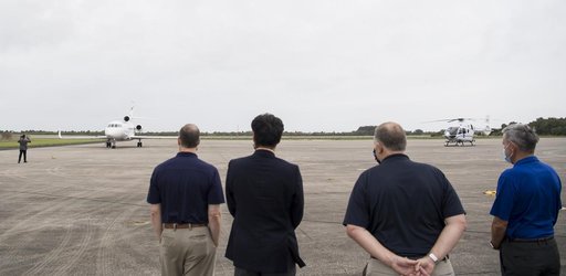 SpaceX Crew-1 Crew Arrival