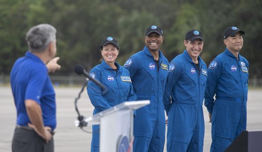 SpaceX Crew-1 Crew Arrival