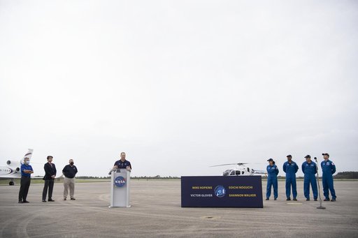 SpaceX Crew-1 Crew Arrival