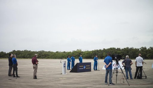 SpaceX Crew-1 Crew Arrival