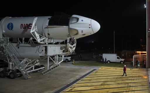 SpaceX Crew-1 Rollout