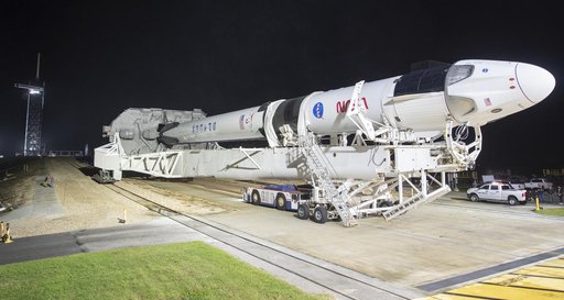 SpaceX Crew-1 Rollout