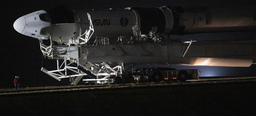 SpaceX Crew-1 Rollout