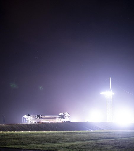SpaceX Crew-1 Rollout