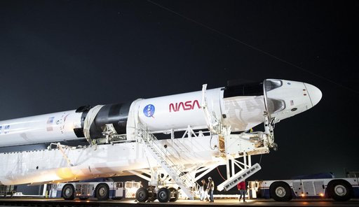 SpaceX Crew-1 Rollout