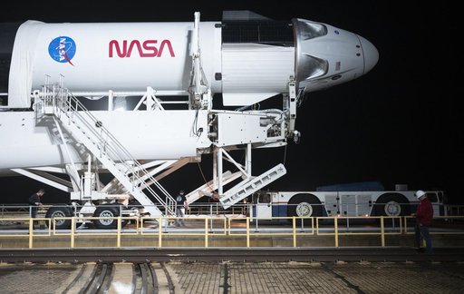 SpaceX Crew-1 Rollout