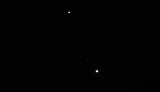 Saturn and Jupiter Conjunction