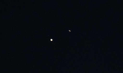 Saturn and Jupiter Conjunction