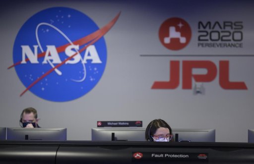 NASA Perseverance Rover Landing Day