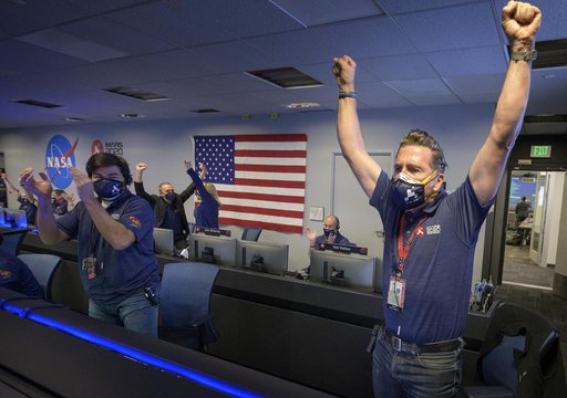 NASA Perseverance Rover Lands on Mars