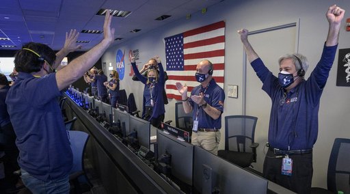 NASA Perseverance Rover Lands on Mars